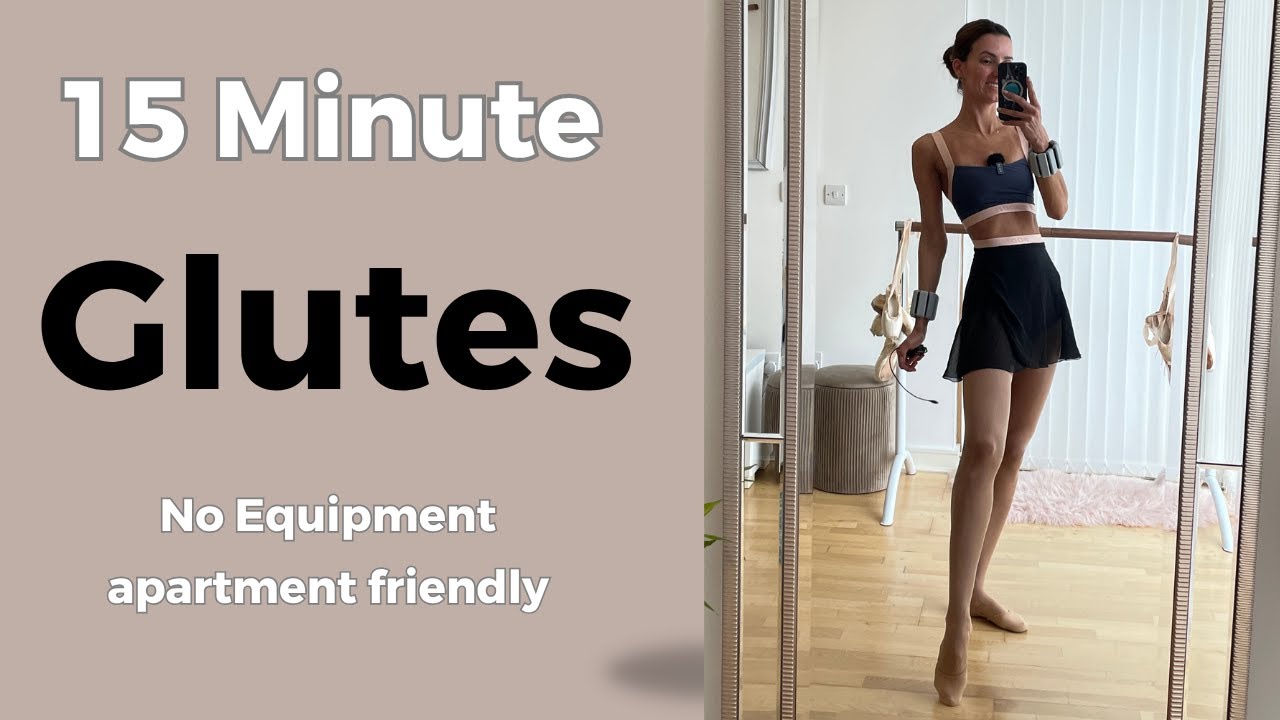 15-Minute Glute Workout at Home | No Equipment Booty Lift & Burn