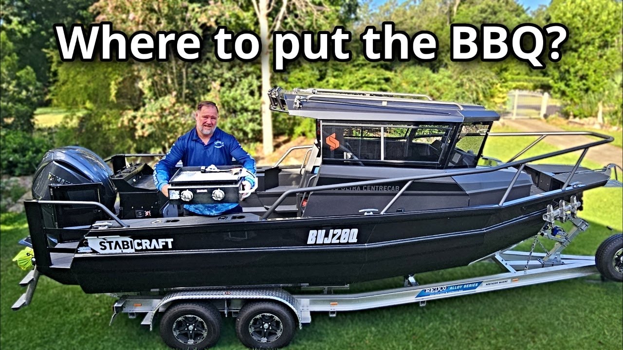 Finding NEW COOKING options on our Stabicraft 2250 Ultra Centre Cab