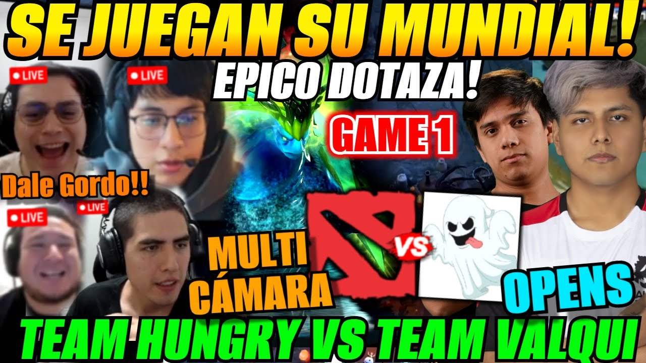 😲Matthew, Kingteka, Pakazs, Leo, Yadomi TEAM HUNGRY vs TEAM VALQUI Game 1 PGL WALLACHIA S7😲4 cámaras