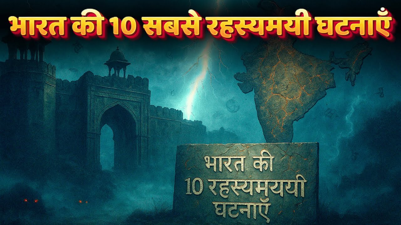 भारत की 10 रहस्यमयी घटनाएँ जिनसे विज्ञान भी डर गया 😱