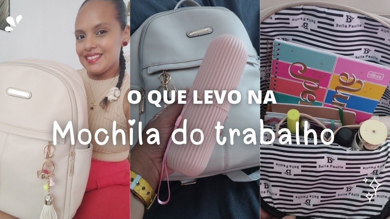 O que levo na mochila do trabalho