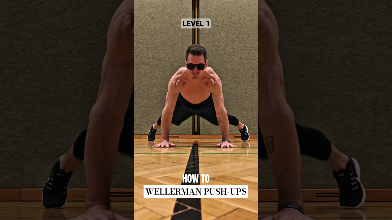 How to WELLERMAN PUSH UPS 🌊Try this! #pushupchallenge #pushups #wellerman #fitness #shorts #tutorial