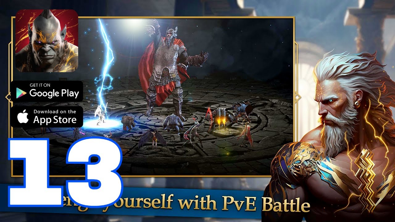 GODS RAID: Team Battle RPG Gameplay Walkthrough - Part 13 (iOS, Android)