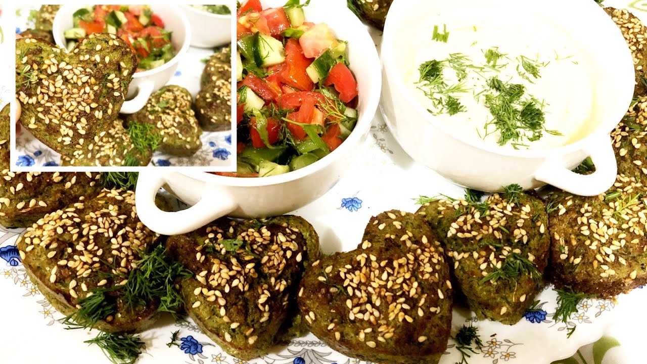 الطعمية (الفلافل) الصحية بدون قلي !😋في الفرن