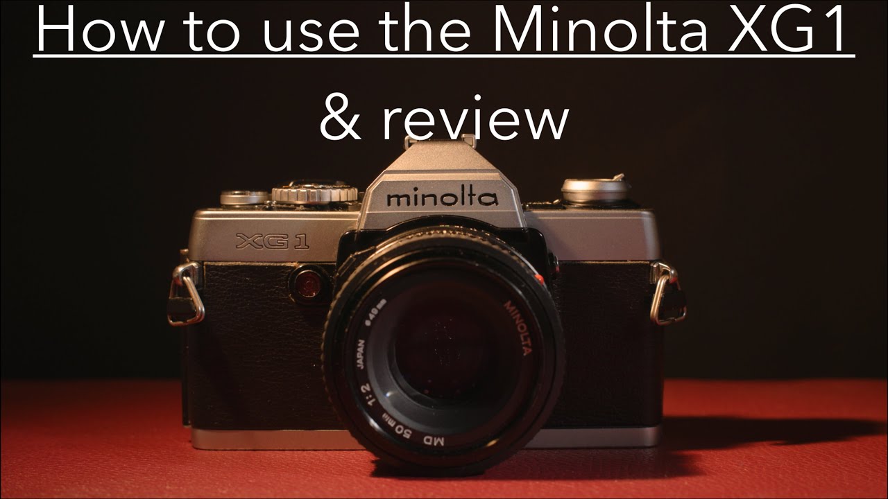 How to use the Minolta XG1 & review