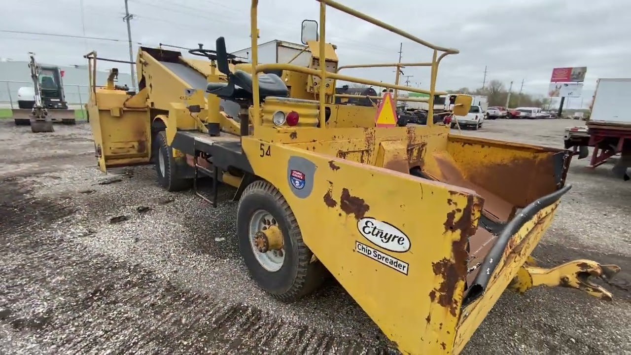 1850 - Etnyre Chip Spreader for sale
