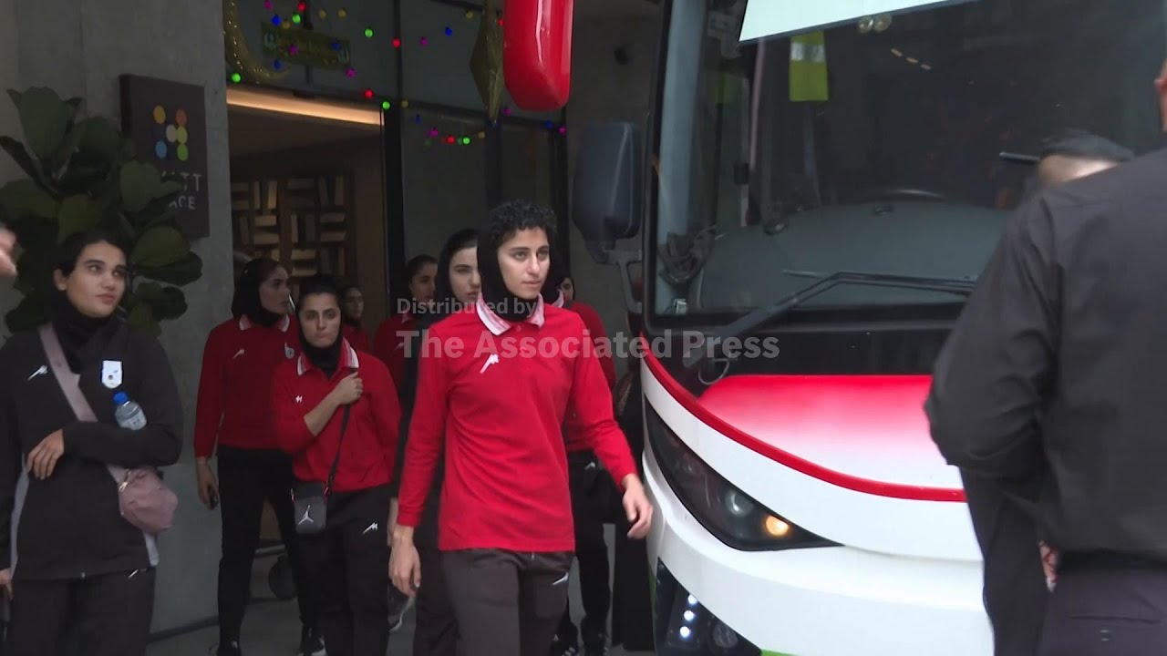 Iranian women's soccer team remain in Kuala Lumpur awaiting return home