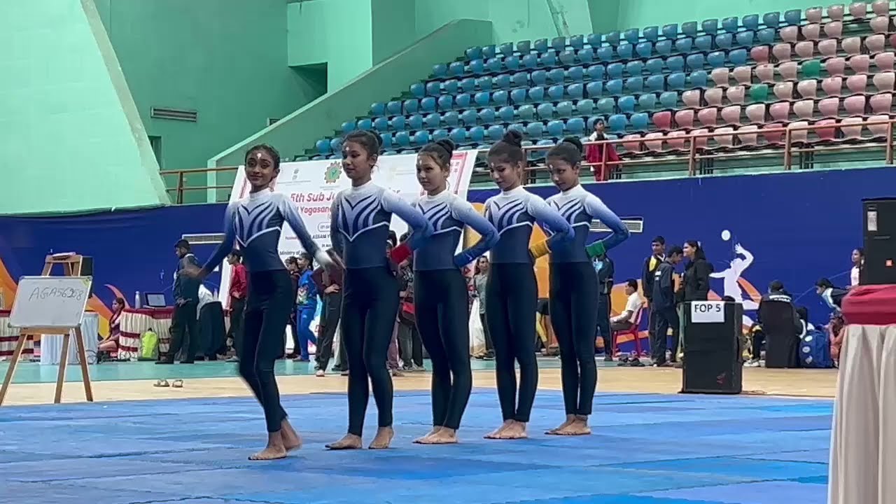 Artistic Yoga Group Dance performance // Assam team //