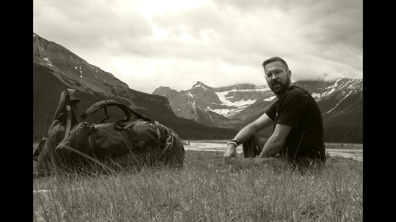 Backpacking in remote wilderness