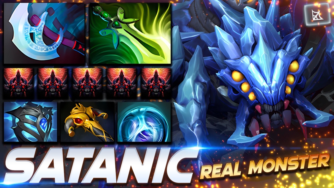 Satanic Broodmother Real Mosnter - Dota 2 Pro Gameplay [Watch & Learn]