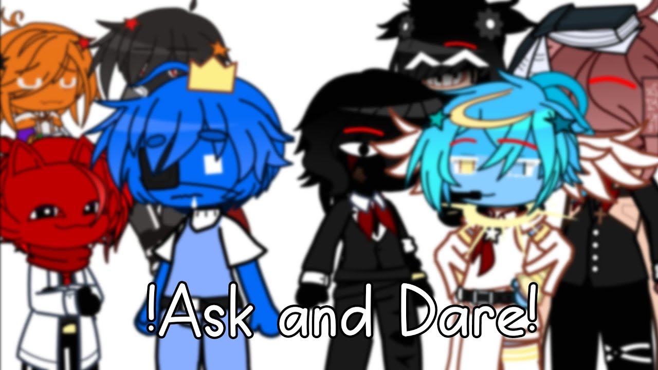 Ask and Dare || Rainbow friends Doors Roblox, Avm/Ava || Gacha