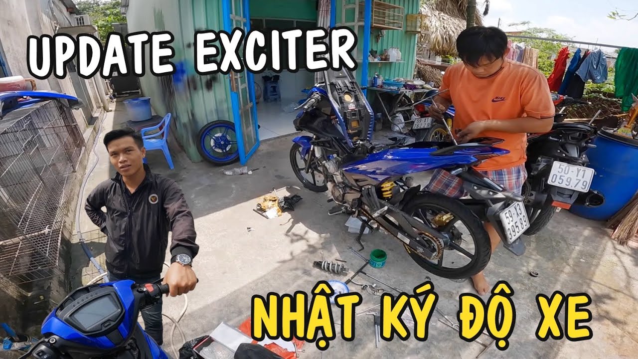 Nhật Ký Độ Xe - Thiện Red biến chiếc Exciter Zin thành XE CỌP dáng Mã Lai Việt