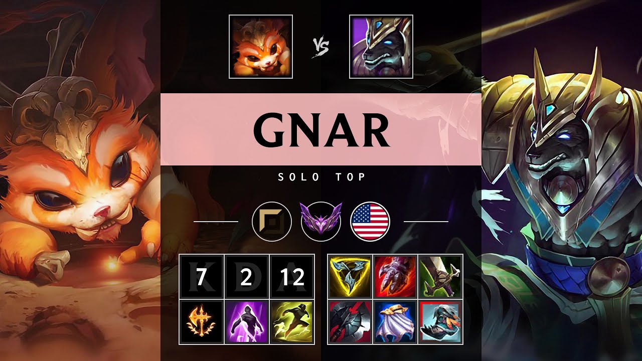 Gnar Top vs Nasus - NA Master Patch 25.13
