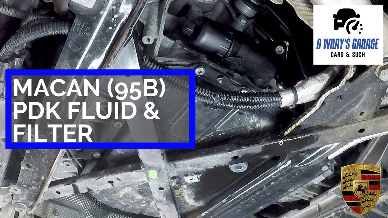 Macan PDK Fluid and filter change - (95B) - Macan Service Series - 4