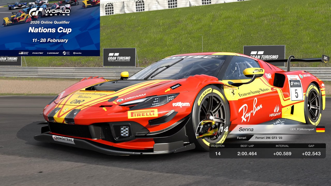 Gran Turismo 7 | World Series 2026 - Online Qualifiers | Nations Cup - Round 3