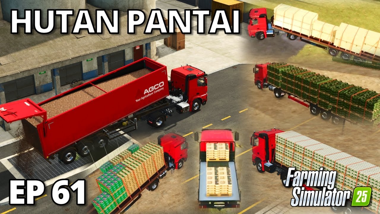 ANOTHER GREAT WINTER SELLING SEASON :) | Farming Simulator 25 - Hutan Pantai | Episode 61