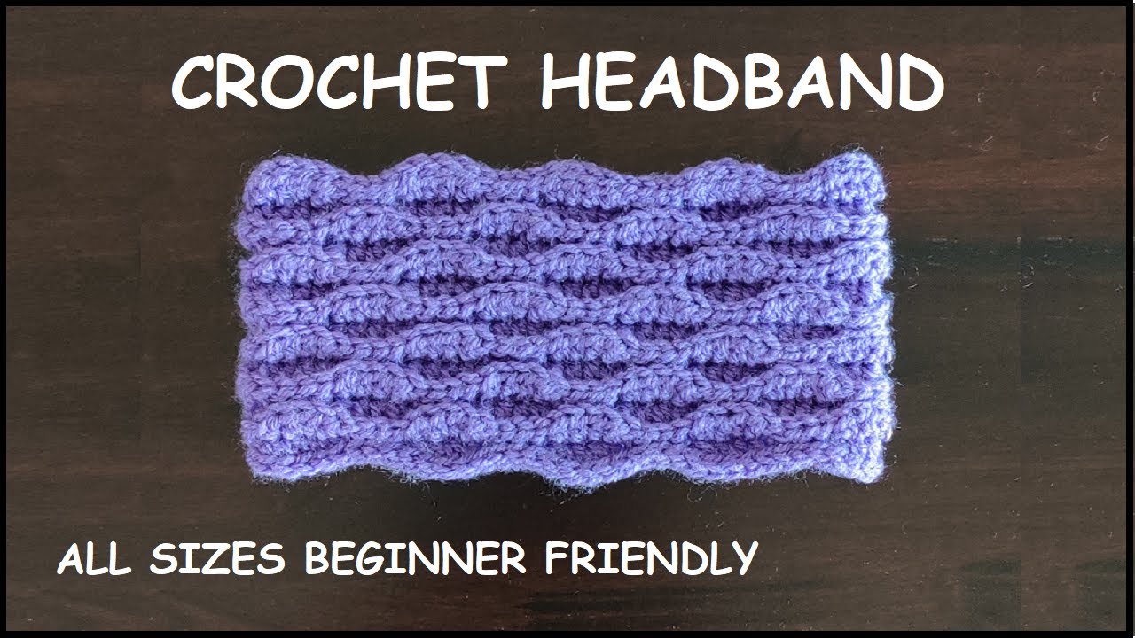 How to Crochet Almond pattern Headband | Ear Warmers | Neck Warmer for All Sizes | Beginner friendly