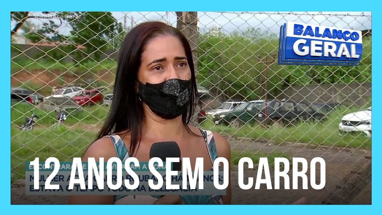 Mulher acha carro roubado há 12 anos na delegacia
