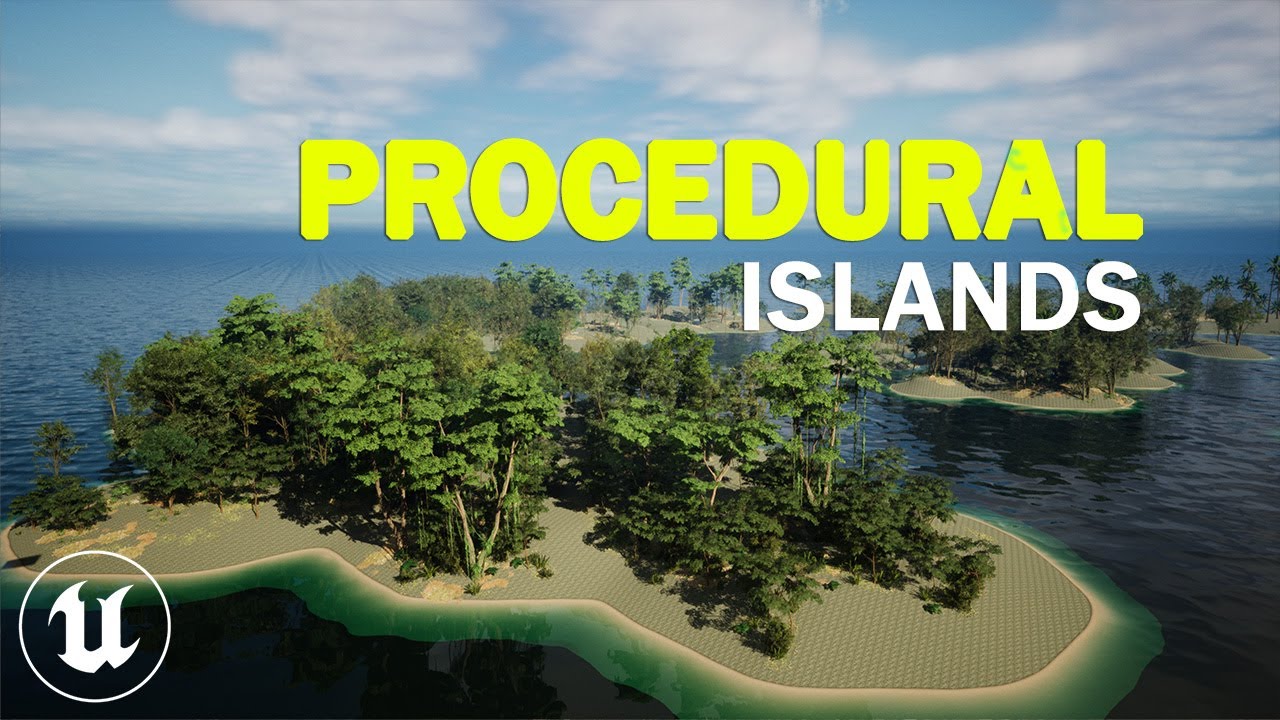 UE5 How To make PROCEDURAL ISLANDS | PCG Tutorial