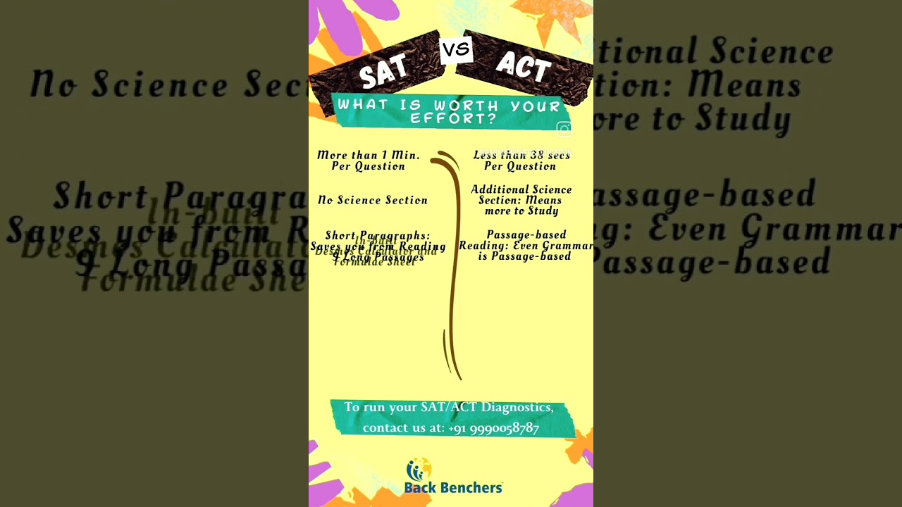 Why choose SAT over ACT?