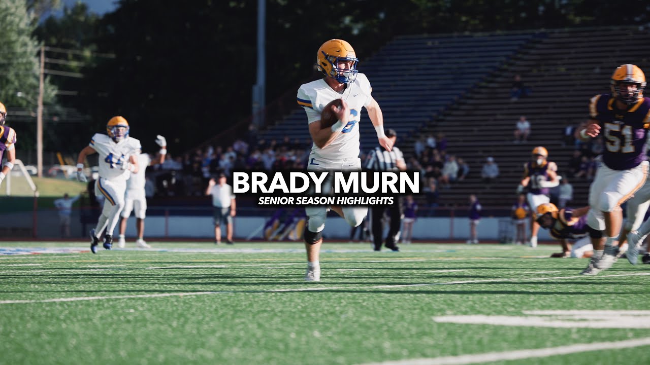Brady Murn 4K Senior Season Highlights