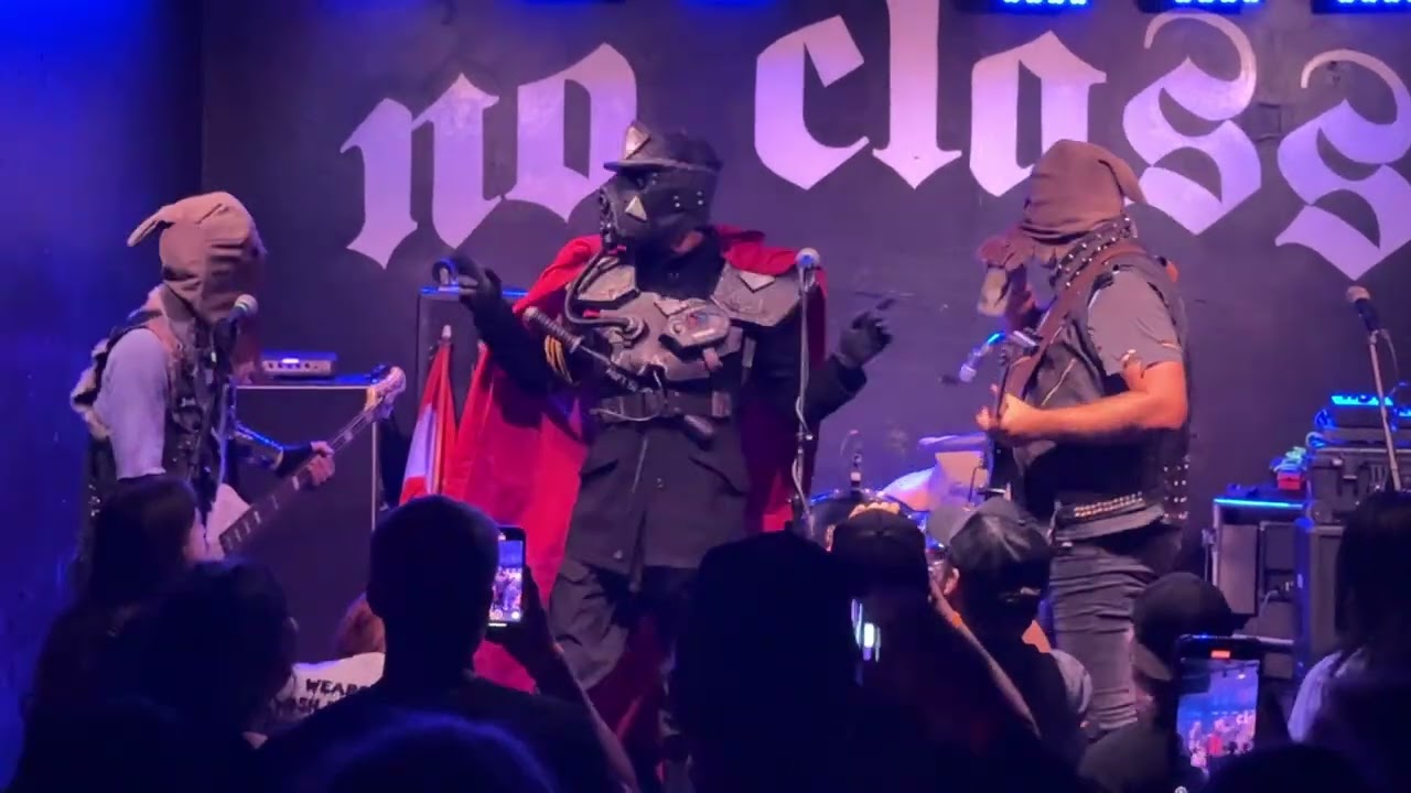 GHOUL live 9/1/2025 with some Trump smashing splatterthrash. FANTASTIC SET!!!