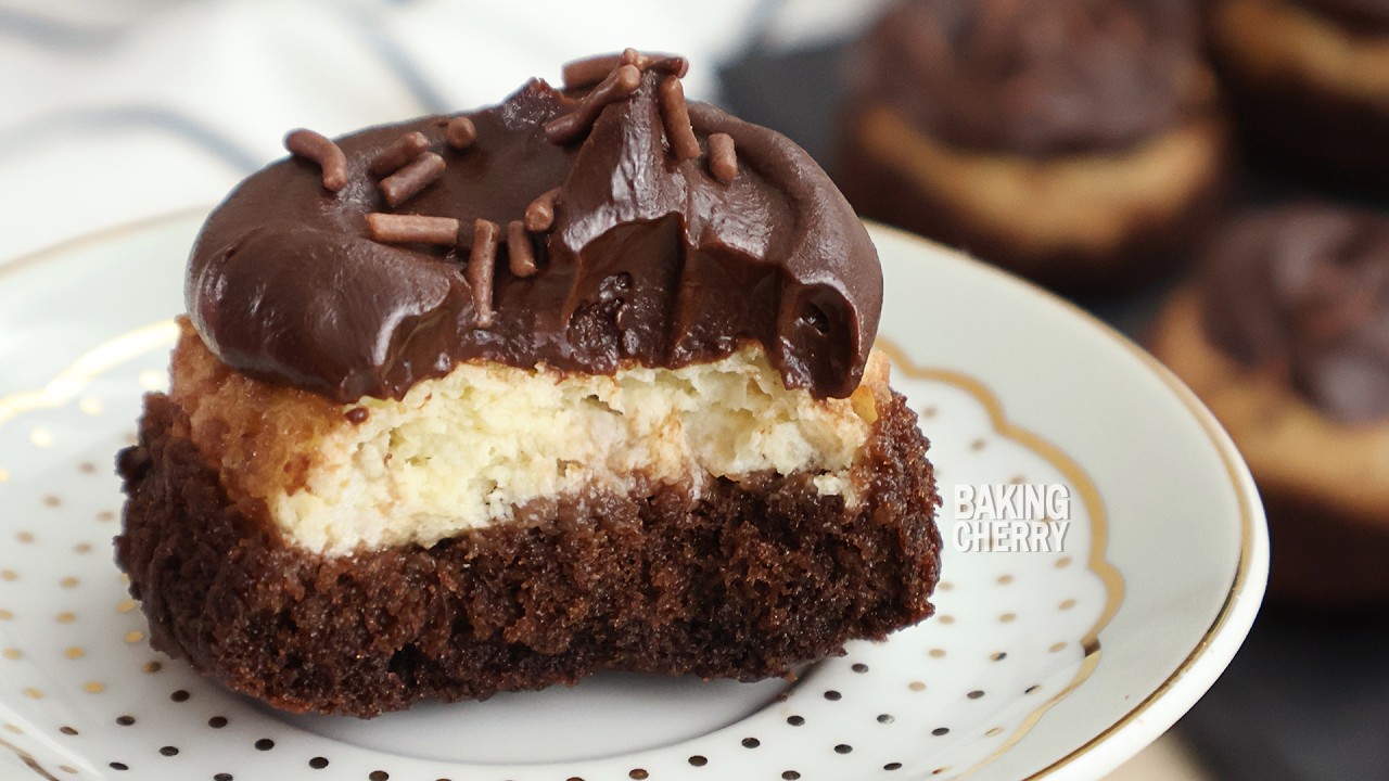 These Chocolate Mini Cakes Bake Into Two Perfect Layers!