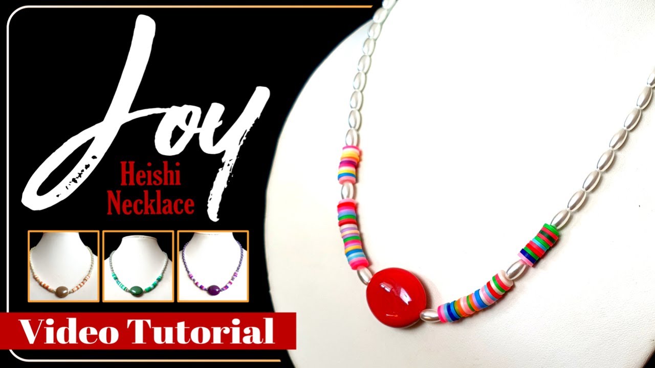 Bead Stringing with Heishi Beads
