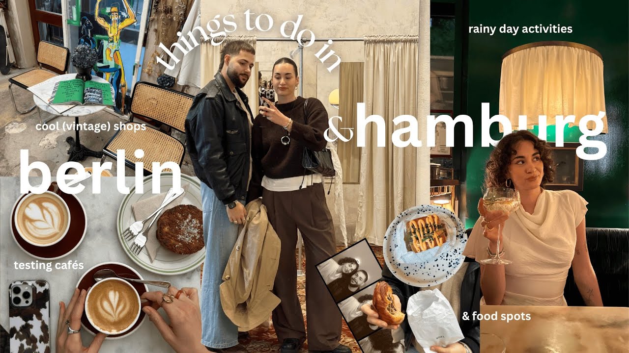 Berlin & Hamburg: hidden gems, Cafés & food spots testen (BESTEN Matcha gefunden!), Vintage shops 🌟
