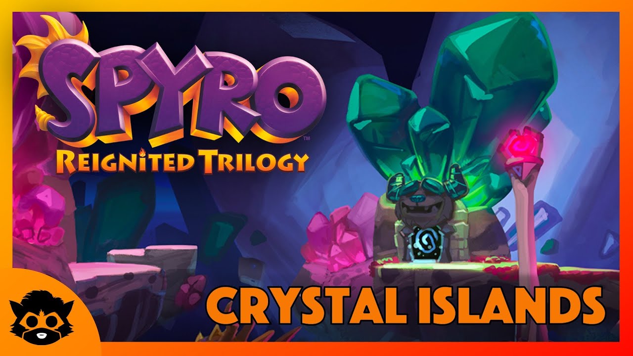 Spyro 3 (Reignited) | Часть 30: Кристальные острова 100% (все драгоценные камни и яйца)