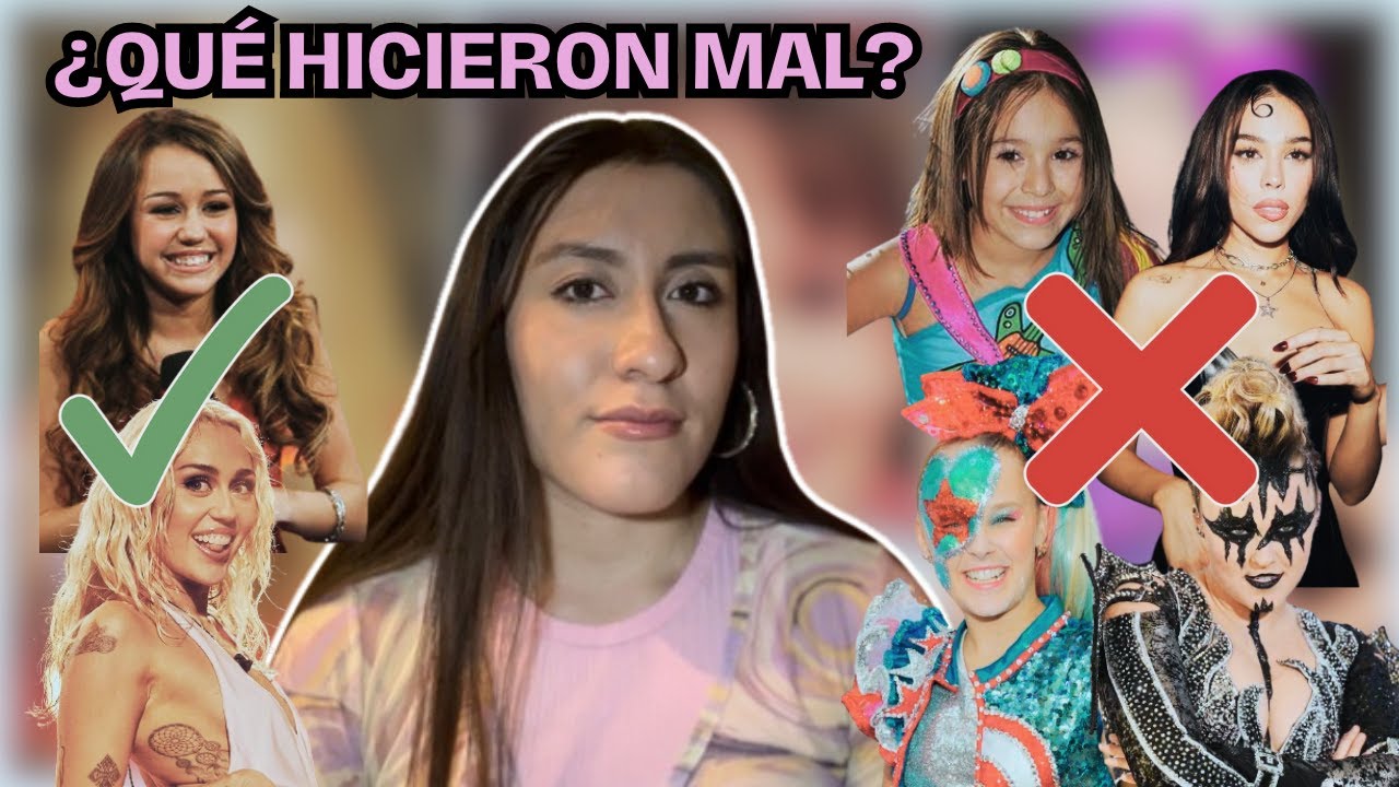 ¿Por qué a Miley si le funcionó su transición y a ellas no? | El caso de Danna Paola y JoJo Siwa