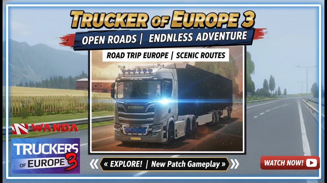 Can a Double Trailer Truck Go This Fast?! Trucker of Europe 3