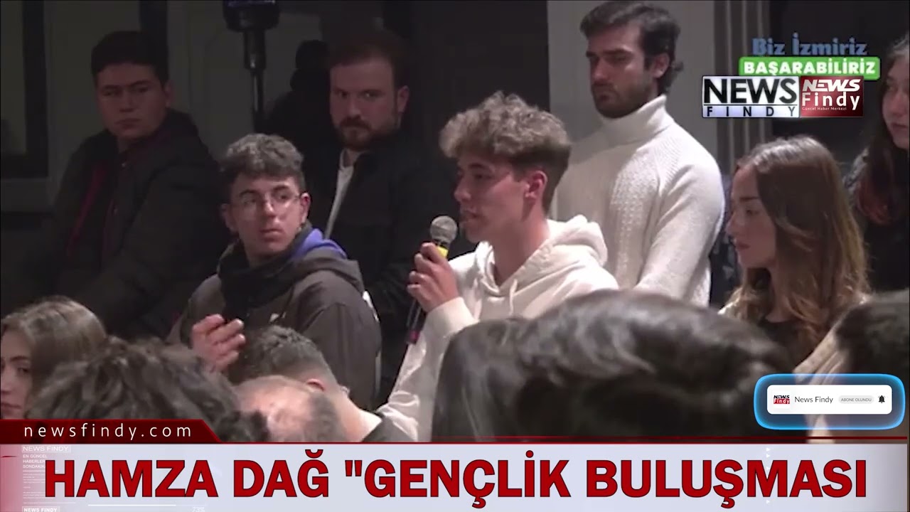 Ak Parti İzmir Büyükşehir Belediye Başkan Adayı Hamza Dağ Gençlerle Buluştu #akparti #hamzadağ