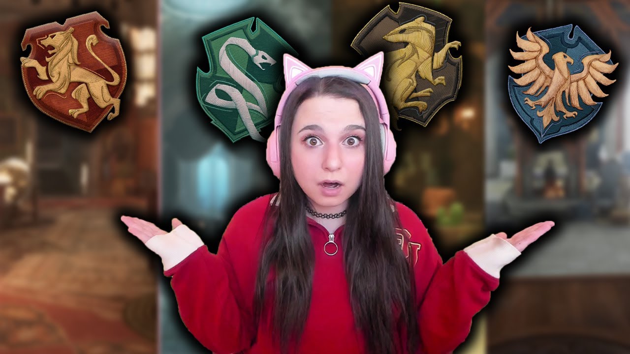 HOGWARTS LEGACY SORTING HAT QUIZ.. WHAT HOUSE WILL I BE IN?!