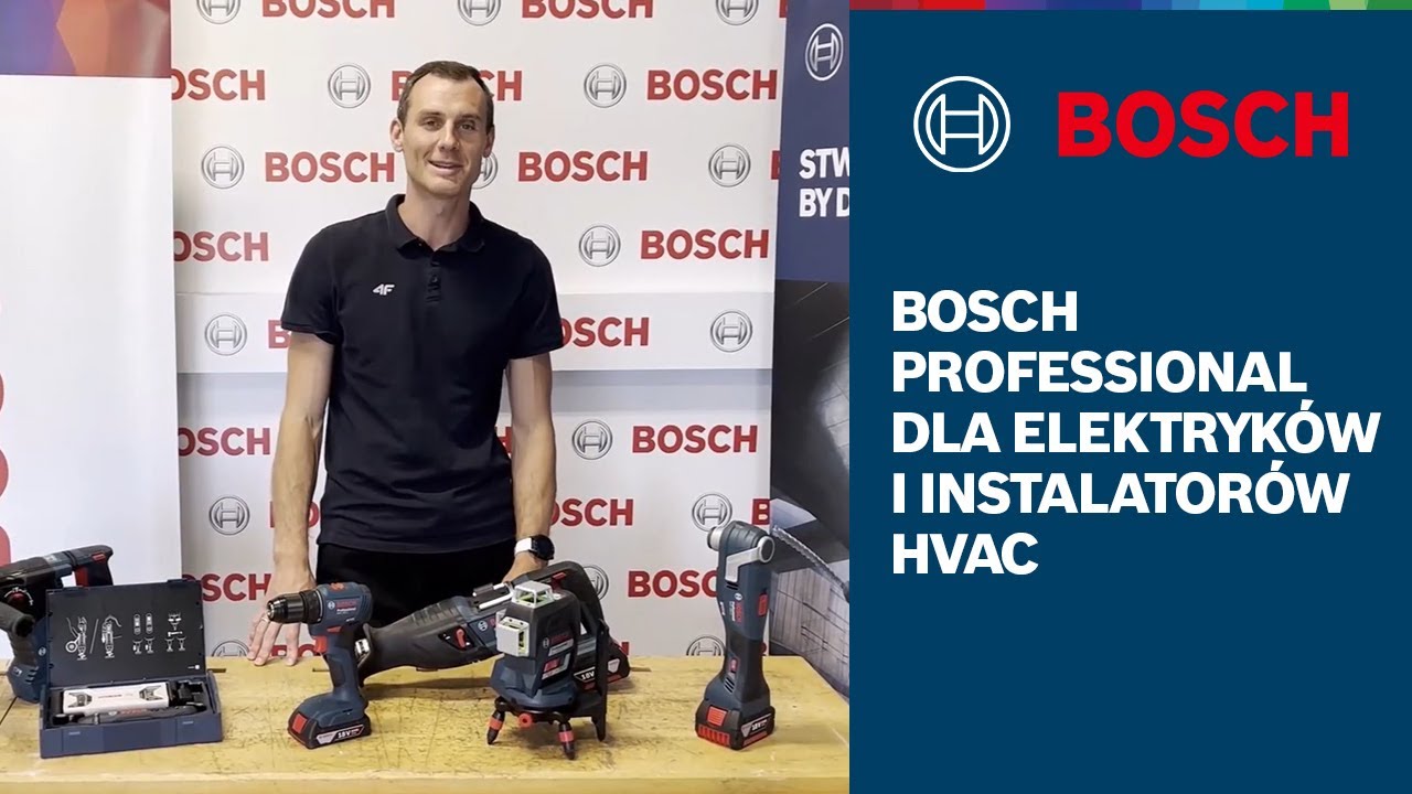 Bosch Professional dla elektryk&oacute;w i instalator&oacute;w HVAC