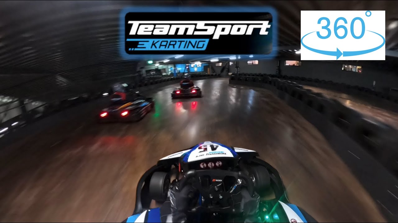 GOPRO MAX 360° POV: TEAMSPORT E-KARTING 2024 - 4K