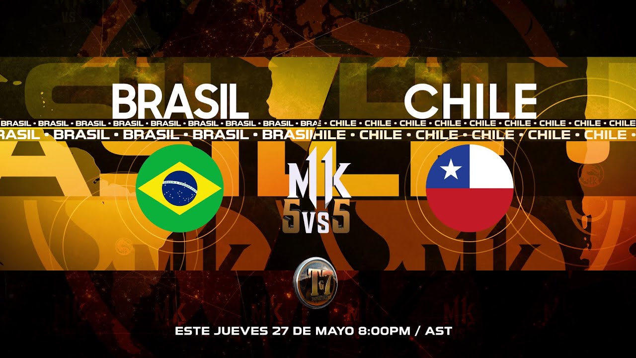 🏆MK11: 5 vs 5 - BRASIL VS CHILE - LA REVANCHA! Ft. KCD, Eternal, Hellraiser, Zorohaki, Rentakezo