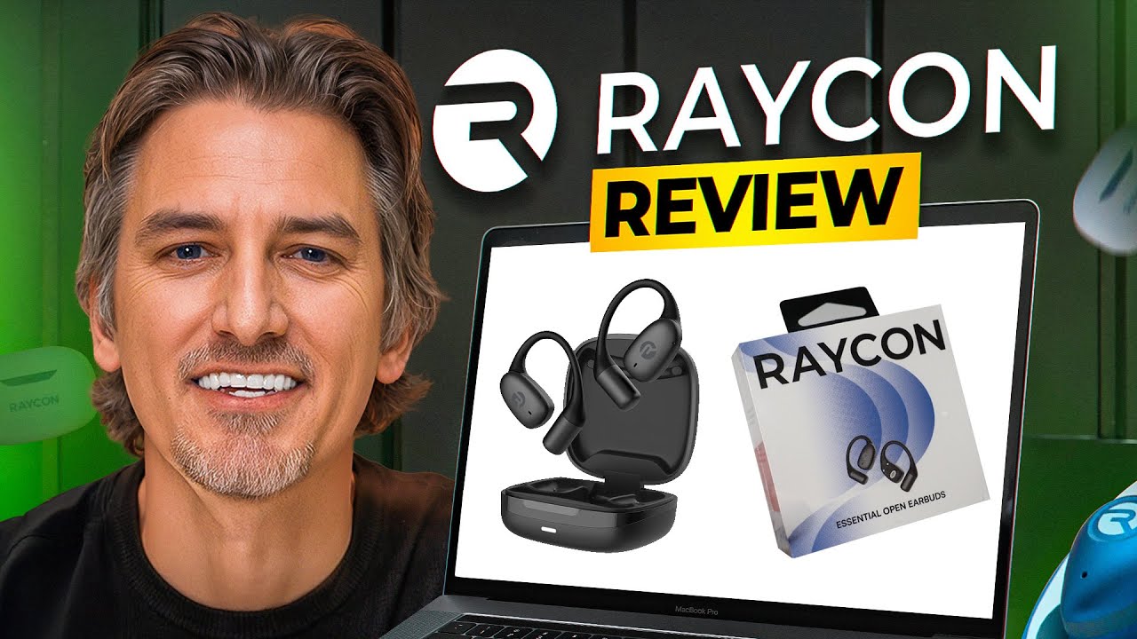 Распаковка открытых наушников Raycon Essential | Легкие наушники открытого типа для повседневного...