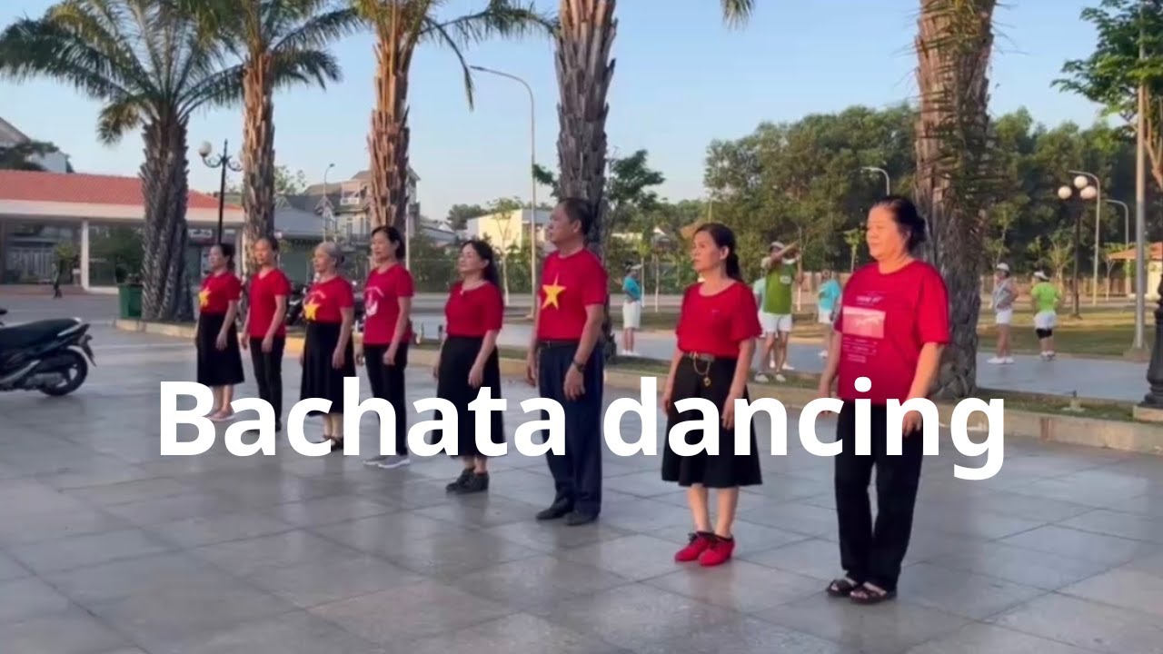 @ Bachata dancing.#dancing #danvu #aerobic #nguoicaotuoi #caithiensuckhoe .