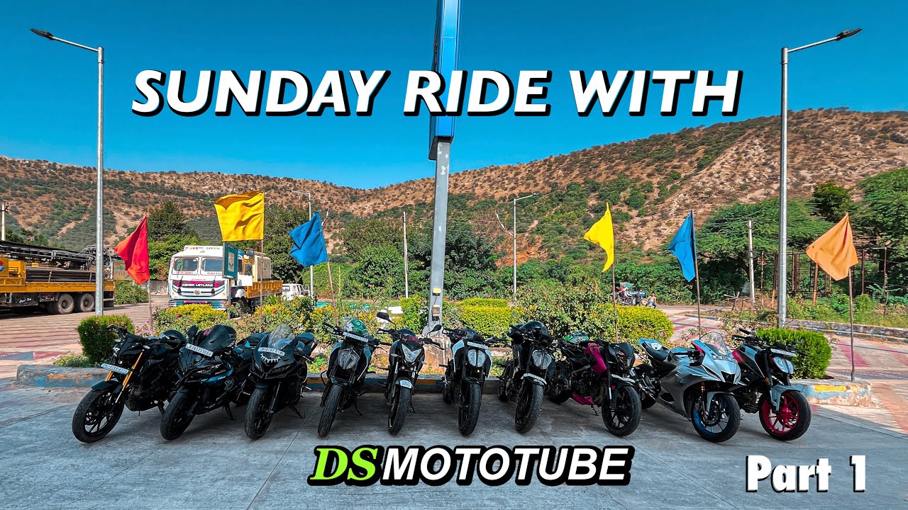 Sunday Ride With @DSMotoTube in Alwar City [part-1]