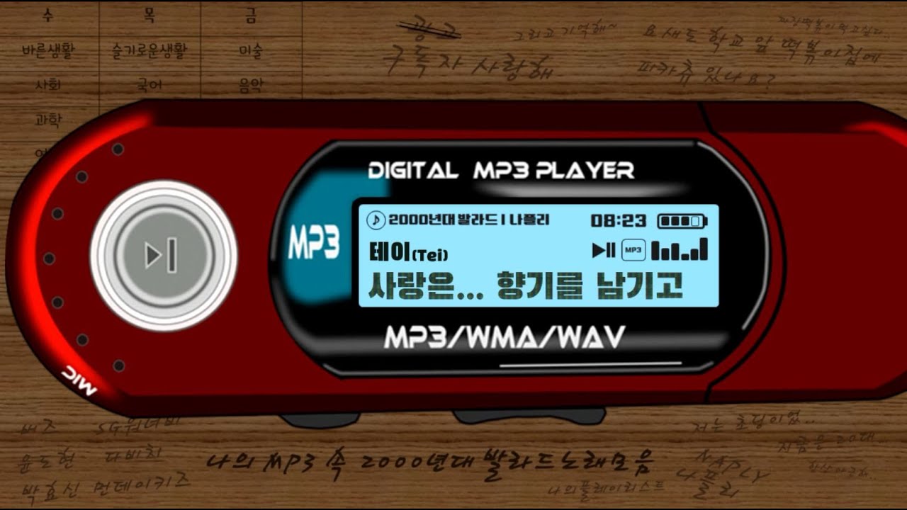 [그시절] 나의 오래된 MP3 속, 2000년대 발라드 노래모음 | 𝗣𝗟𝗔𝗬𝗟𝗜𝗦𝗧 | 2000년대 노래모음