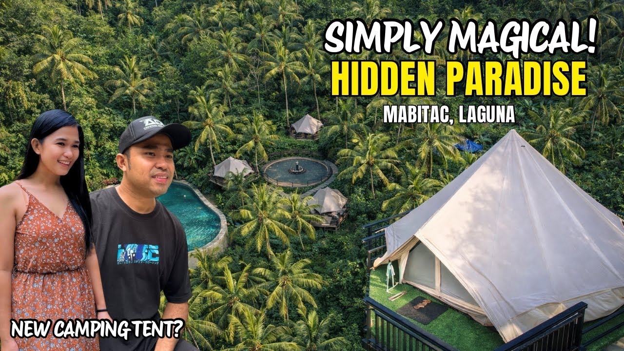 ONE OF A KIND CAMPING EXPERIENCE | ELYSERA GLAMPING & CAMPSITE RESORT | TUKTUK TO MOTOCAMPING TRIP