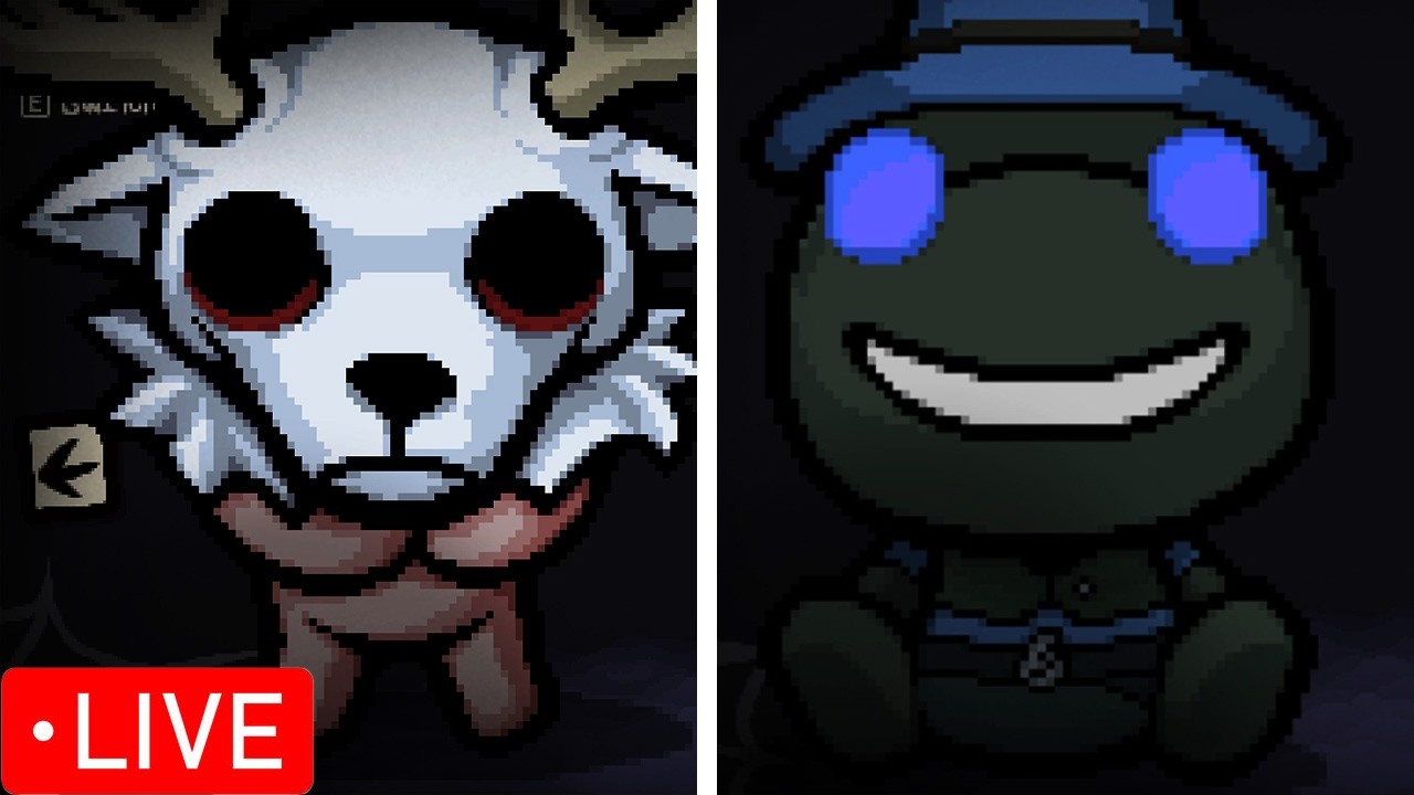 As Lives de Isaac de Domingo VOLTARAM! Jogando com 7 NOVOS TAINTEDS(ModJam Vol.2) - !pix - Live 147