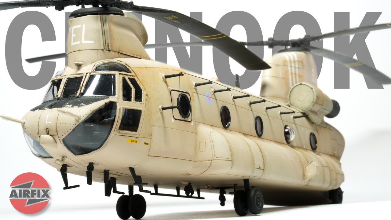 Airfix's Brand New 1/72 Chinook HC.1 | Full Build | 4K