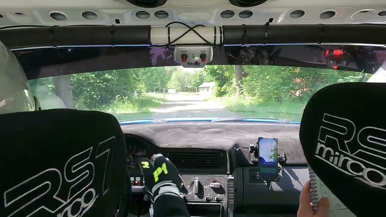 Rally Uppland 2024 SS5 Grp.F Volvo 850 Rally SM