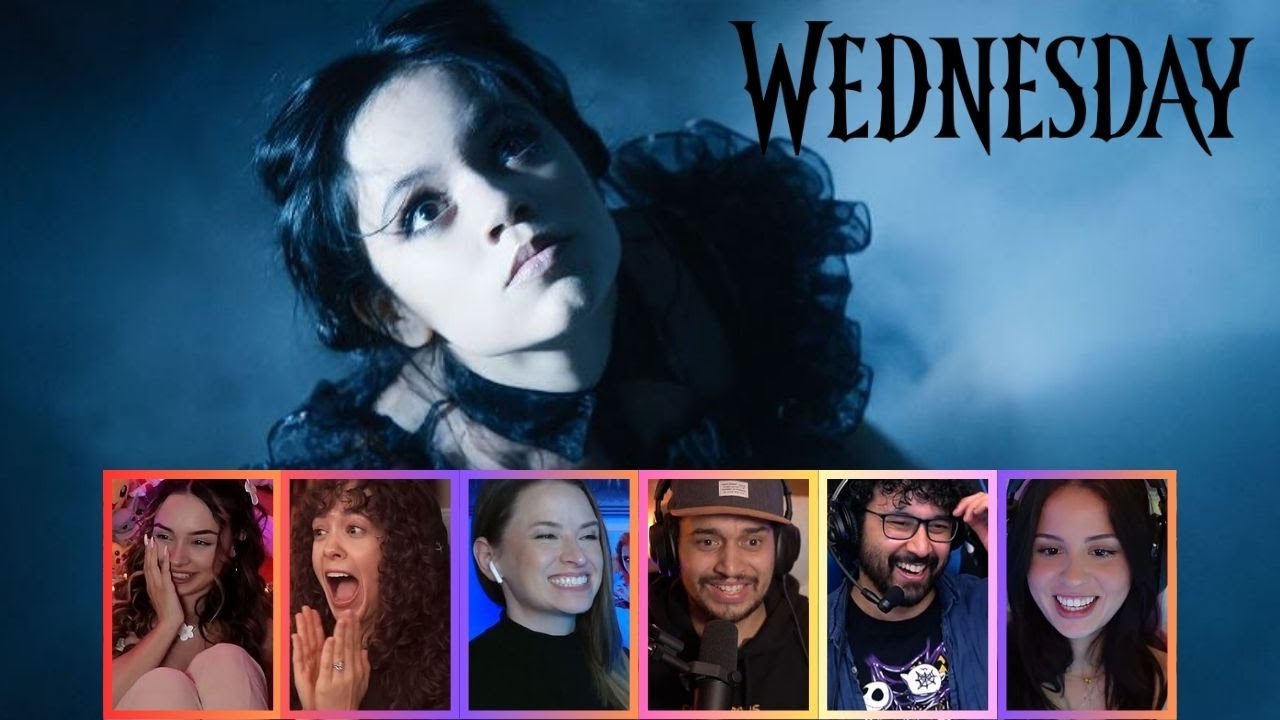 “Wednesday” Dance Reaction Compilation | S1E4 Viral Moments! 🖤💃