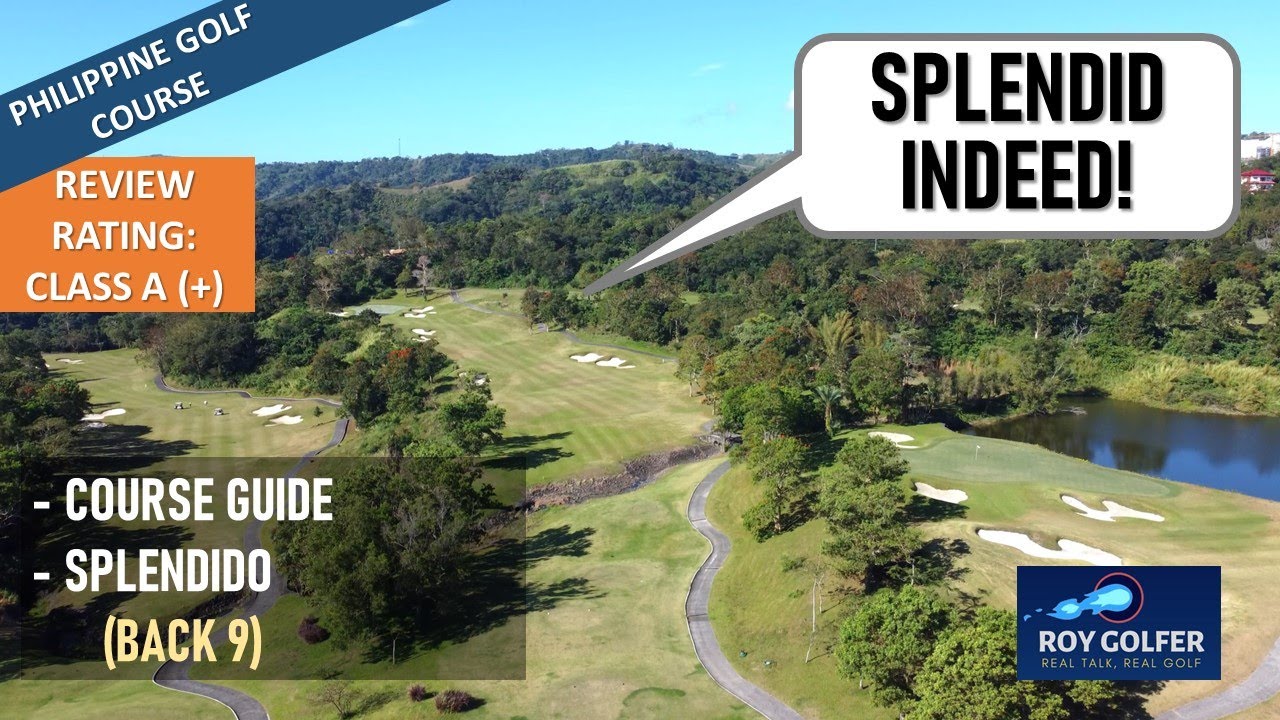 Splendido Taal Golf and Country Club-  Back 9. Philippine Golf Course.