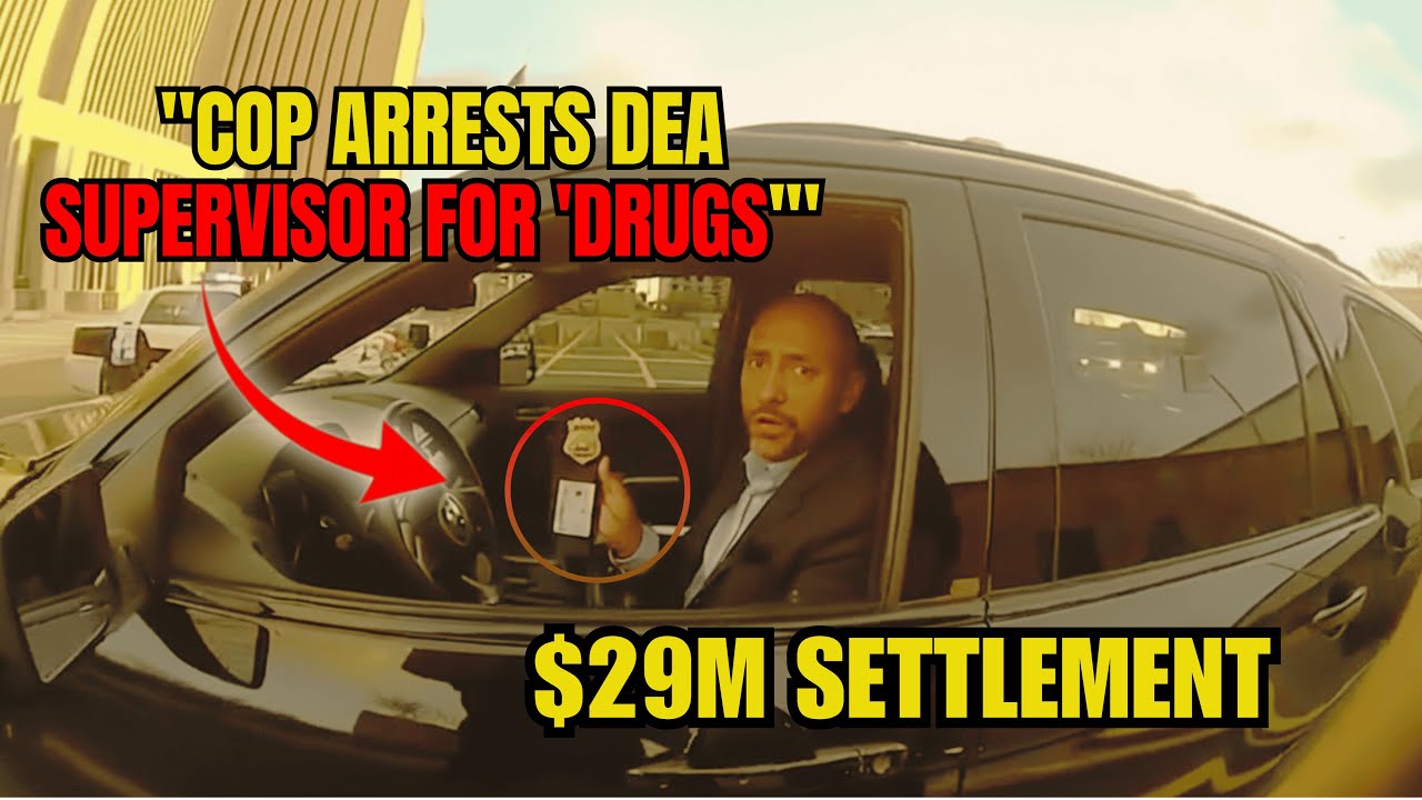 Cop Stops Black DEA Supervisor for Drug Activity — He's Leading the Task Force, Career Over + $29M L