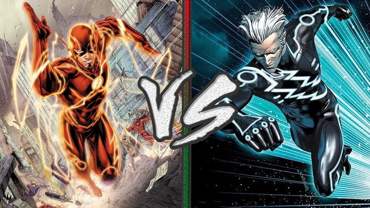 Flash vs Quicksilver ! Who Would Win in a Fight ! KeyToThinking