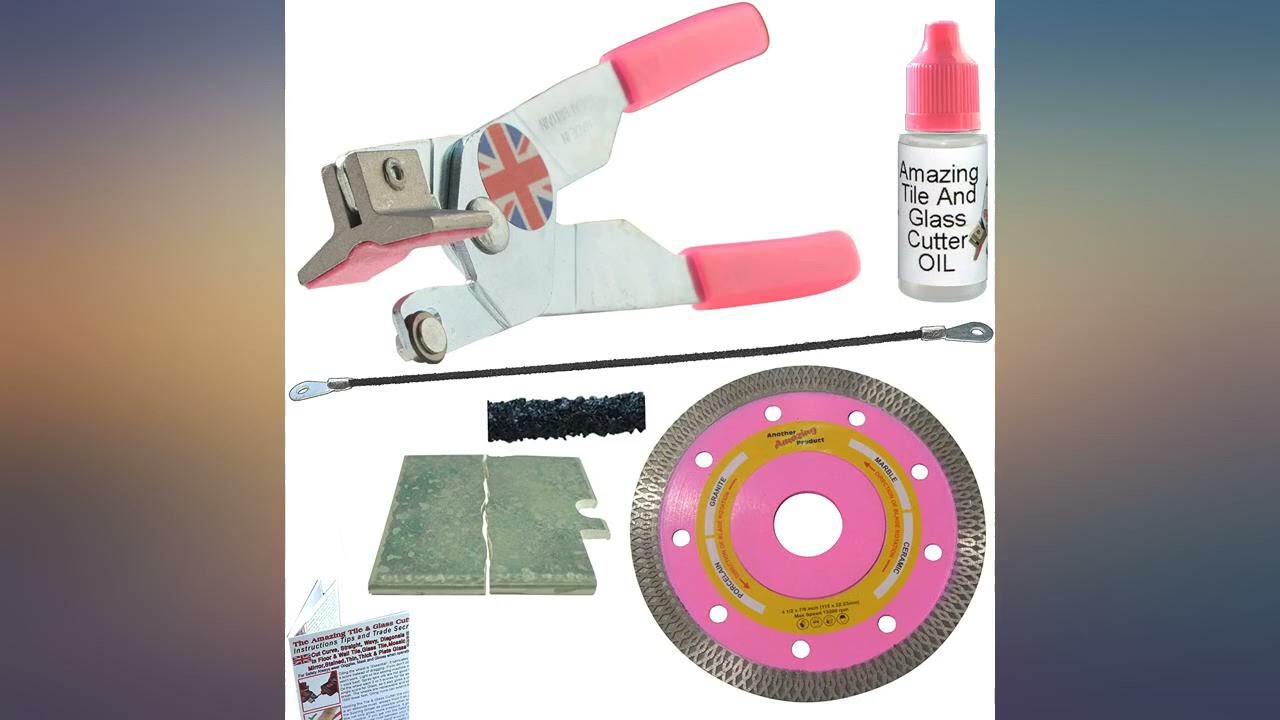 Tile Cutter for Ceramic Tile Floor Tile and Glass Tile Cut Straight and radius cuts review
